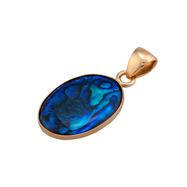 Charles Albert Alchemia Small Blue Abalone Pendant Alchemia Pendants