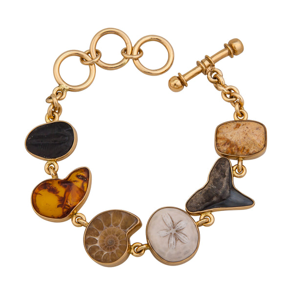 charles albert Alchemia Small Multi-Fossil Bracelet Alchemia Bracelets + Cuffs
