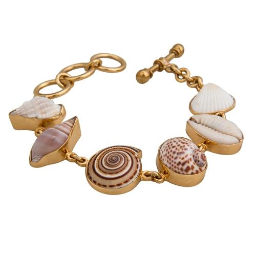 Charles Albert Alchemia Small Multi-Shell Bracelet Alchemia Bracelets + Cuffs