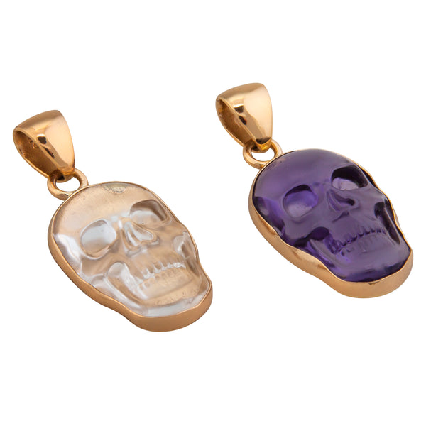 Charles Albert Alchemia Small Skull Pendants Alchemia Pendants