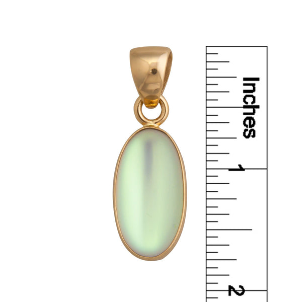 Charles Albert Alchemia Smaller Oval Luminite Pendant Alchemia Pendants