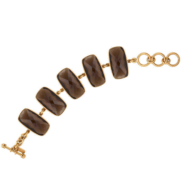 charles albert Alchemia Smokey Quartz Rectangle Bracelet 45% Off - Discontinued Items