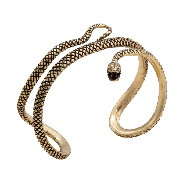 Charles Albert Alchemia Snake Oxidized Cuff Alchemia Bracelets + Cuffs
