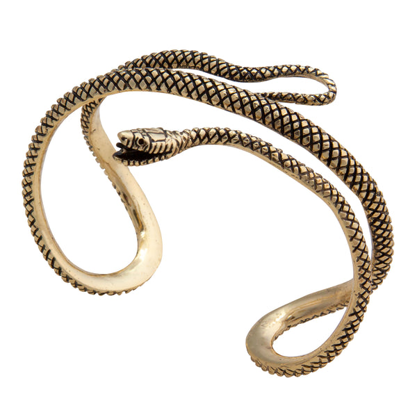 charles albert Alchemia Snake Oxidized Cuff Alchemia Bracelets + Cuffs