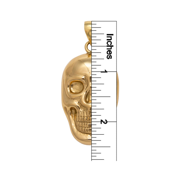 Charles Albert Alchemia Solid Skull Pendant Alchemia Pendants