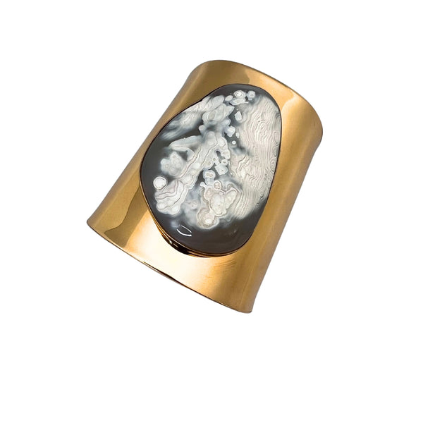 charles albert Alchemia Spotted Agate Cuff 15% Off - Discontinued Items