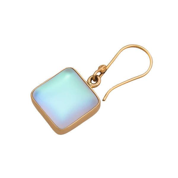 Charles Albert Alchemia Square Luminite Drop Earrings Alchemia Earrings