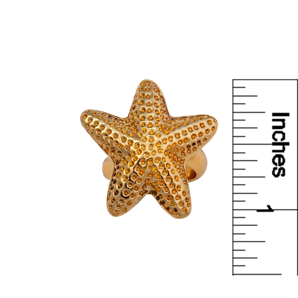 Charles Albert Alchemia Starfish Adjustable Ring Alchemia Rings