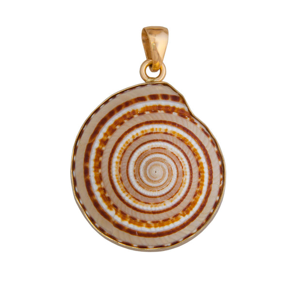 charles albert Alchemia Sundial Shell Pendant Alchemia Pendants
