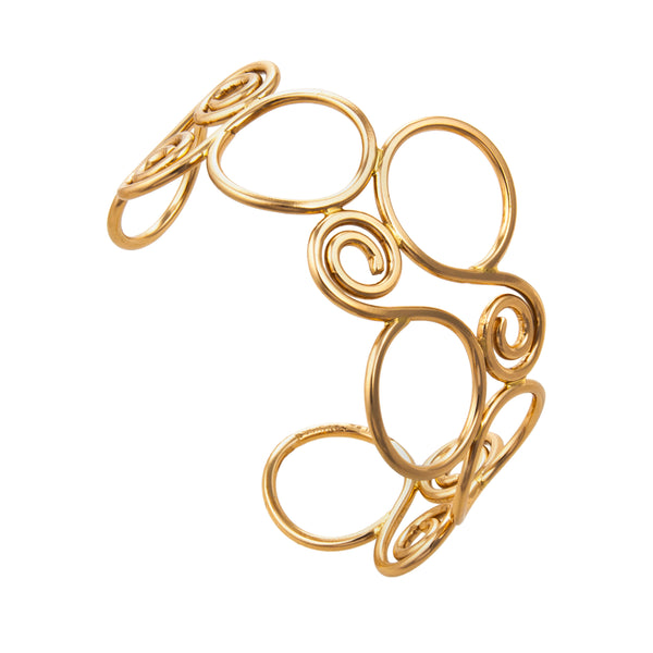 charles albert Alchemia Swirl Cuff Alchemia Bracelets + Cuffs
