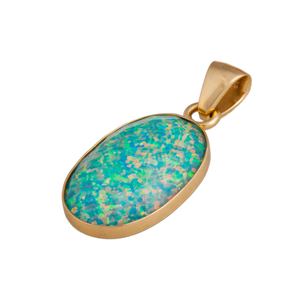 Charles Albert Alchemia Synthetic Opal Pendant Alchemia Pendants