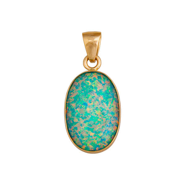 charles albert Alchemia Synthetic Opal Pendant Alchemia Pendants