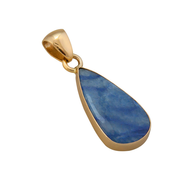 Charles Albert Alchemia Teardrop Blue Aventurine Pendant Alchemia Pendants
