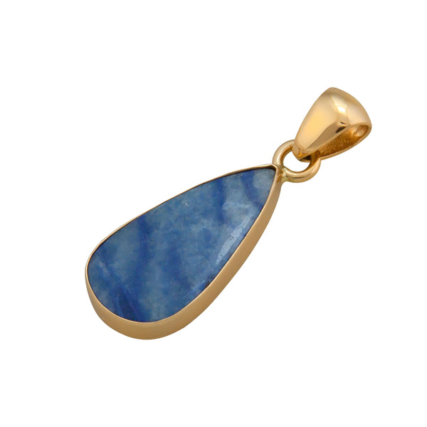 Charles Albert Alchemia Teardrop Blue Aventurine Pendant Alchemia Pendants