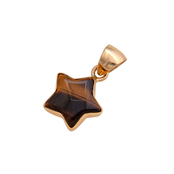 Charles Albert Alchemia Tiger Eye Star Pendant Alchemia Pendants