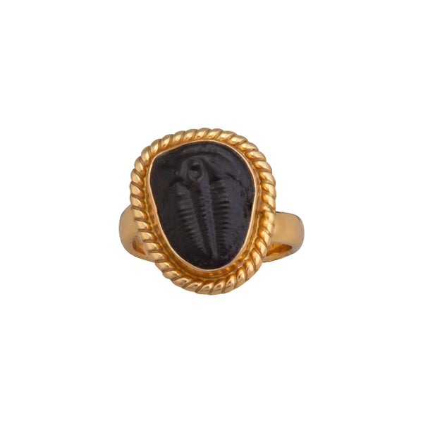 charles albert Alchemia Trilobite Rope Adjustable Ring Alchemia Rings