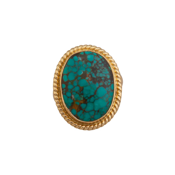 charles albert Alchemia Turquoise Adjustable Rope Ring Alchemia Rings