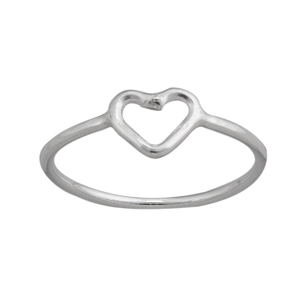 charles albert Sterling Silver Amor Ring Sterling Silver Stackable Rings