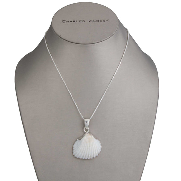 Charles Albert Sterling Silver Ark Shell Pendant Sterling Silver Pendants