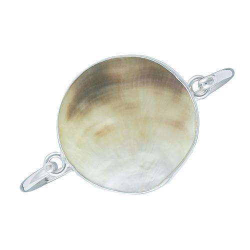 charles albert Sterling Silver Black Lip Shell Bangle 30% Off - Discontinued Items