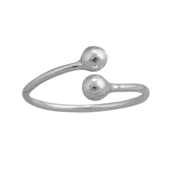 charles albert Sterling Silver Bypass Ring 30% Off - Discontinued Items