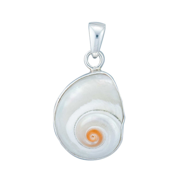 charles albert Sterling Silver Cinnerus Shell Pendant Sterling Silver Pendants
