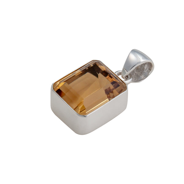 Charles Albert Sterling Silver Citrine Pendant Sterling Silver Pendants