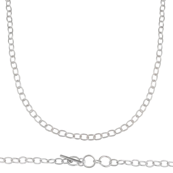 charles albert Sterling Silver Handmade Chain Sterling Silver Chains + Neckwires