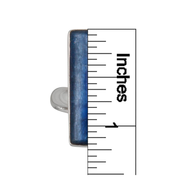 Charles Albert Sterling Silver Kyanite Adjustable Ring Sterling Silver Rings