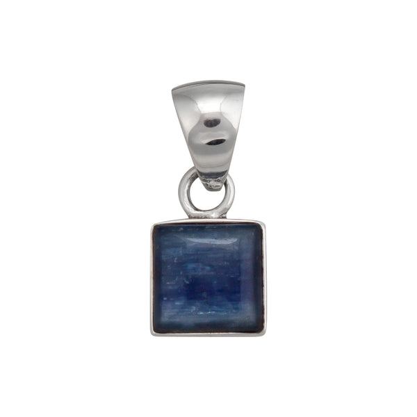 charles albert Sterling Silver Kyanite Square Pendant Sterling Silver Pendants