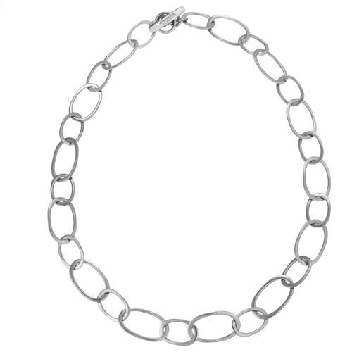 charles albert Sterling Silver Lightweight Chain Link Necklace Sterling Silver Necklaces