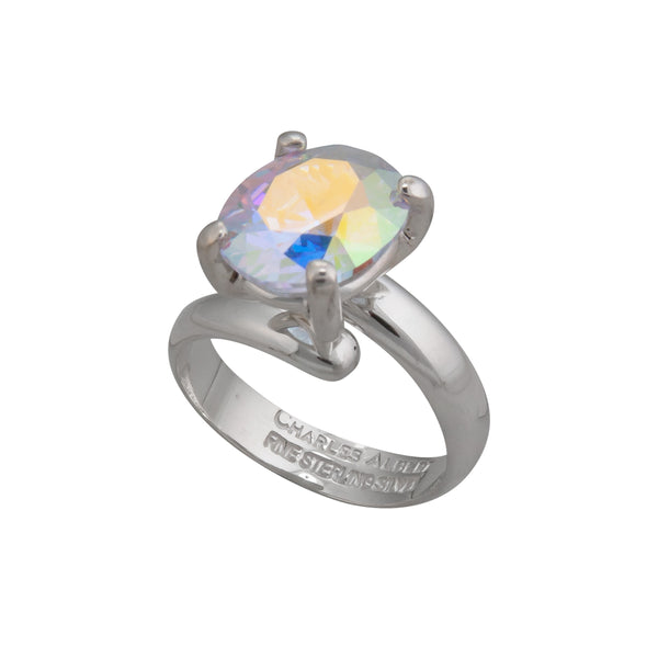 Charles Albert Sterling Silver Mercury Mist Adjustable Ring Sterling Silver Rings