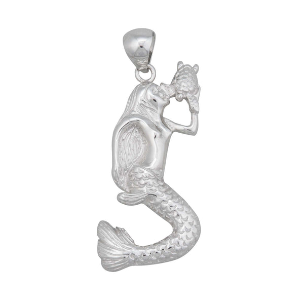 charles albert Sterling Silver Mermaid Pendant Sterling Silver Pendants