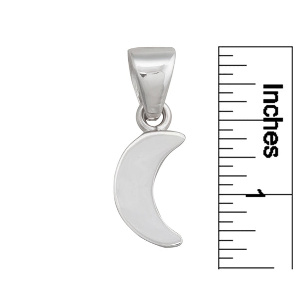 Charles Albert Sterling Silver Moon Pendant Sterling Silver Pendants