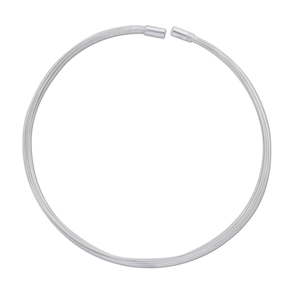 charles albert Sterling Silver Multi-Strand Neckwire 15% Off - Discontinued Items