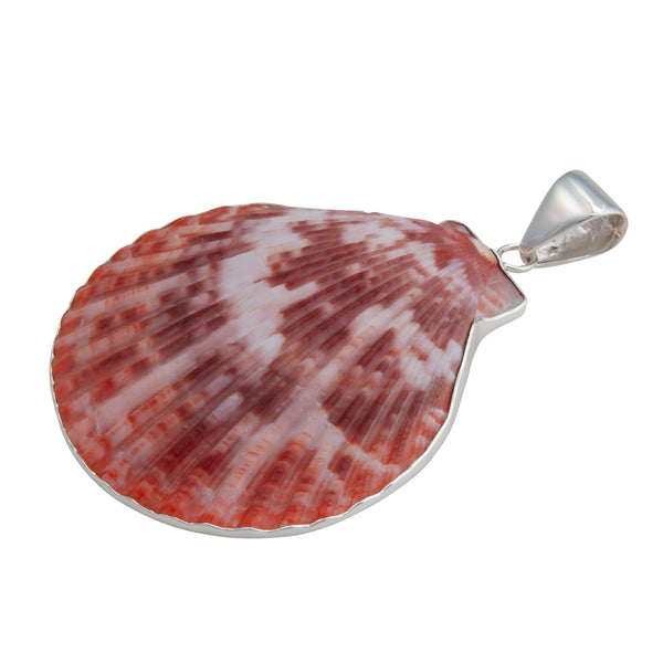 Charles Albert Sterling Silver Pectin Shell Pendant Sterling Silver Pendants