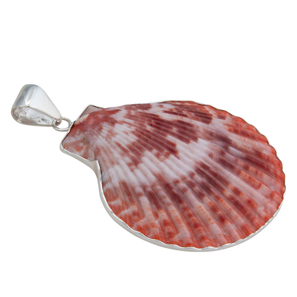 Charles Albert Sterling Silver Pectin Shell Pendant Sterling Silver Pendants