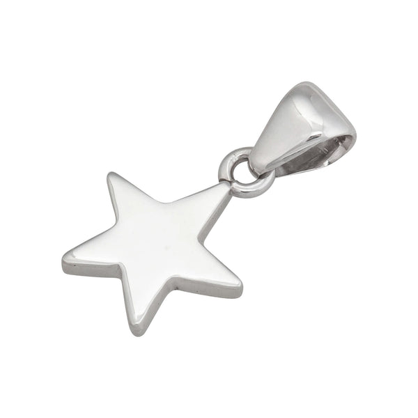 Charles Albert Sterling Silver Petite Star Pendant Sterling Silver Pendants
