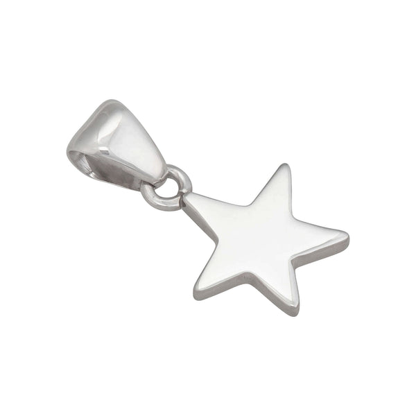 Charles Albert Sterling Silver Petite Star Pendant Sterling Silver Pendants