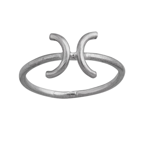 charles albert Sterling Silver Pisces Ring 30% Off - Discontinued Items