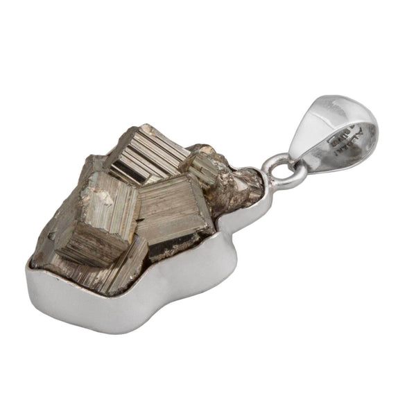 Charles Albert Sterling Silver Pyrite Pendant Sterling Silver Pendants