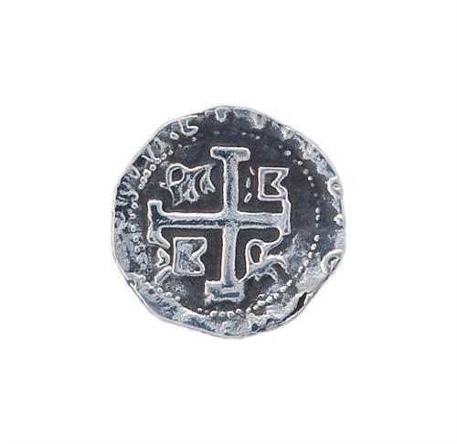 charles albert Sterling Silver Replica Treasure Coin Adjustable Ring Sterling Silver Rings