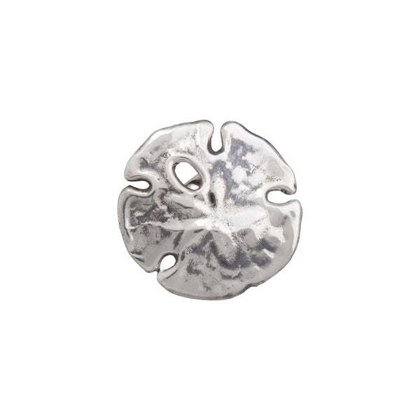 Charles Albert Sterling Silver Sand Dollar Adjustable Ring Sterling Silver Rings