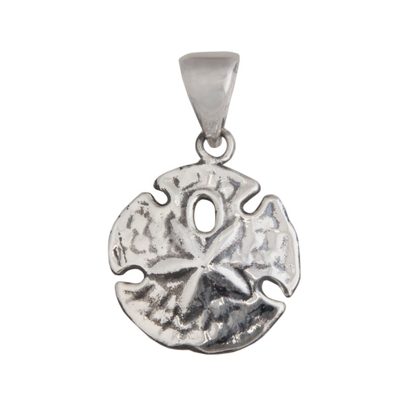 charles albert Sterling Silver Sand Dollar Pendant Sterling Silver Pendants