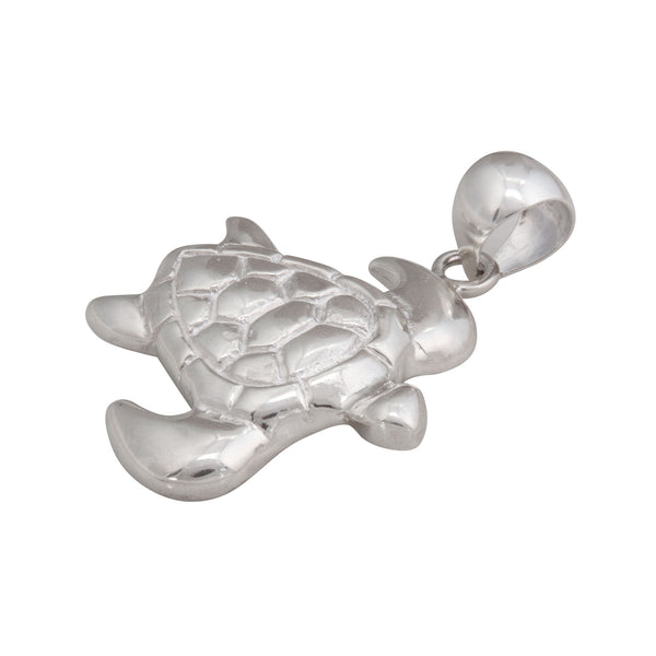 Charles Albert Sterling Silver Sea Turtle Pendant Sterling Silver Pendants