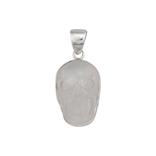 Charles Albert Sterling Silver Small Skull Pendants Sterling Silver Pendants