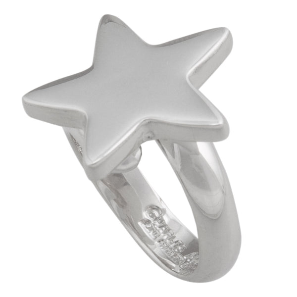 Charles Albert Sterling Silver Star Adjustable Ring Sterling Silver Rings