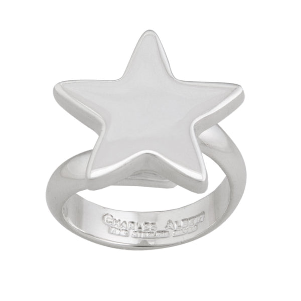 charles albert Sterling Silver Star Adjustable Ring Sterling Silver Rings
