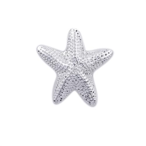 charles albert Sterling Silver Starfish Adjustable Ring Sterling Silver Rings