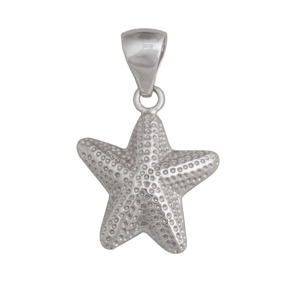 Charles Albert Sterling Silver Starfish Pendant Sterling Silver Pendants